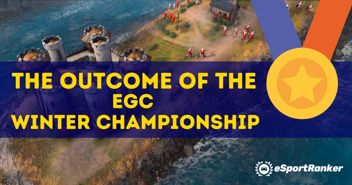 EGC ziemas čempionāta iznākums