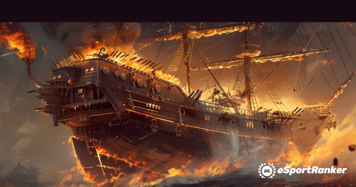 Sambuk kuģa izveide: dominējiet jūrās ar postošu uguns spēku